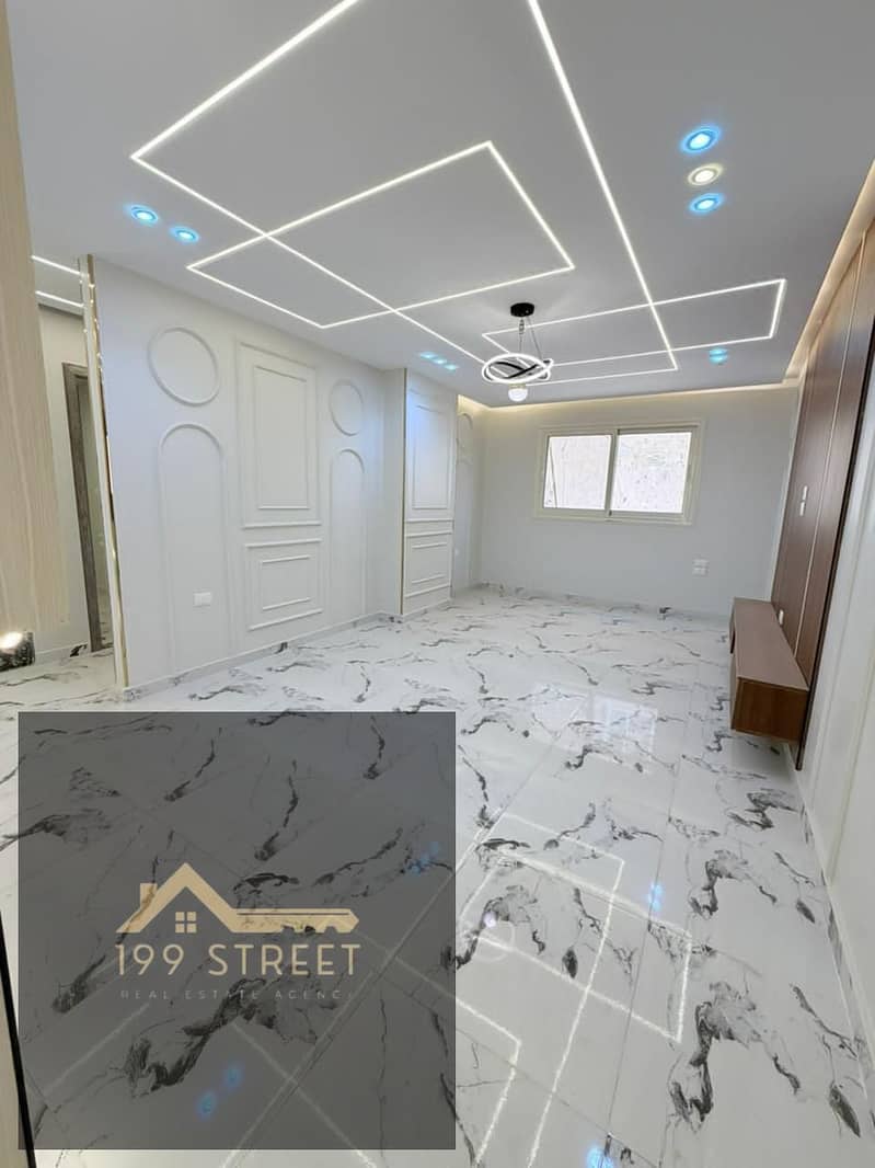 Apartment for Sale 115 sqm Hadayek Al Ahram Zone N on Main El Khazan St 3 Bedrooms Super Lux First Residence Elevator Prime Location Giza - Ansicht 4