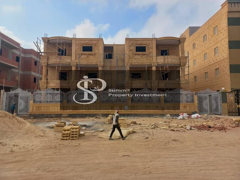 Apartment for sale in the Greek neighborhood, ground floor, 250 square meters, immediate delivery, stone building, semi-finished, October 6th City. – pohled 3