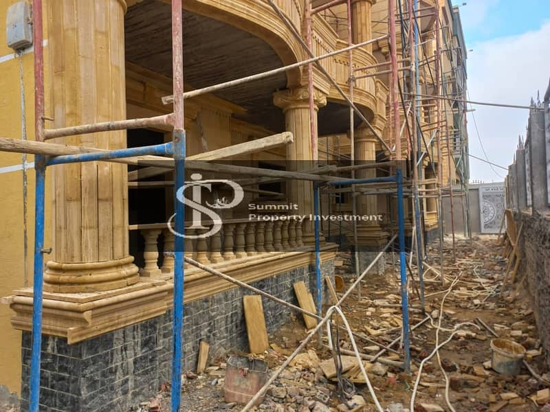 Apartment for sale in the Greek neighborhood, ground floor, 250 square meters, immediate delivery, stone building, semi-finished, October 6th City. – pohled 6