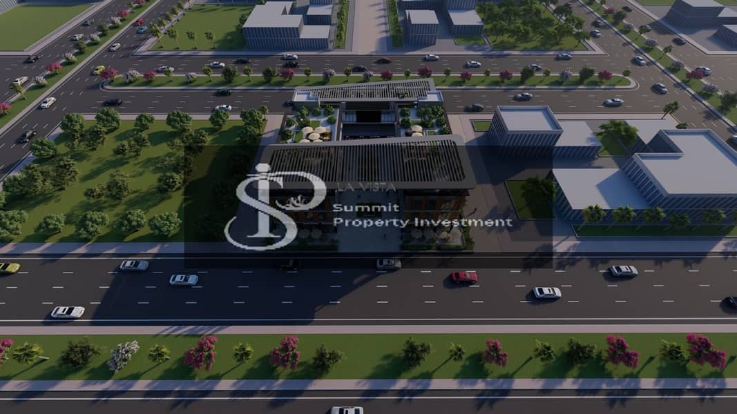 Commercial unit for sale in La Vista Mall, the Business and Finance District in 10th of Ramadan, with an area of 45.33 square meters. - Ansicht 2