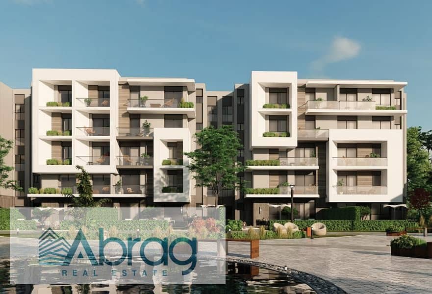 For sale: 3-bedroom apartment with a prime view in Terrace Compound, Sheikh Zayed, opposite Mall of Arabia (installment payments remaining). – pohled 3