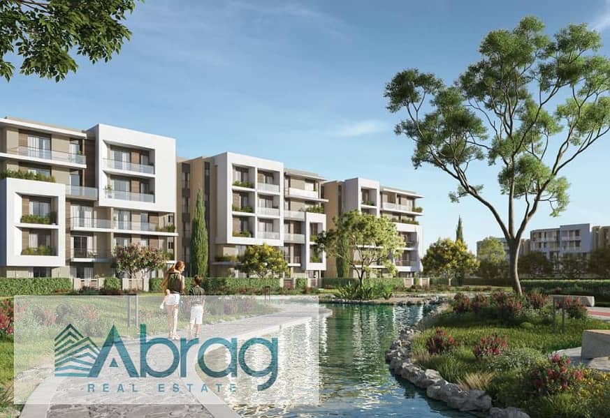 For sale: 3-bedroom apartment with a prime view in Terrace Compound, Sheikh Zayed, opposite Mall of Arabia (installment payments remaining). – pohled 4