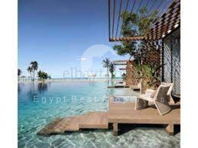lowest price 2bed chalet for sale in cali coast ras elhekma prime location corner chalet chalets sahel north coast - Ansicht 2