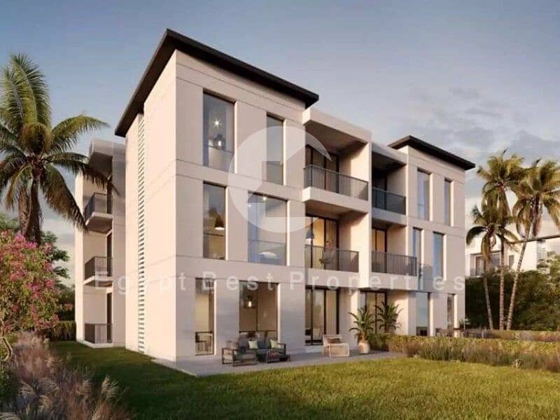 lowest price 2bed chalet for sale in cali coast ras elhekma prime location corner chalet chalets sahel north coast - Ansicht 6