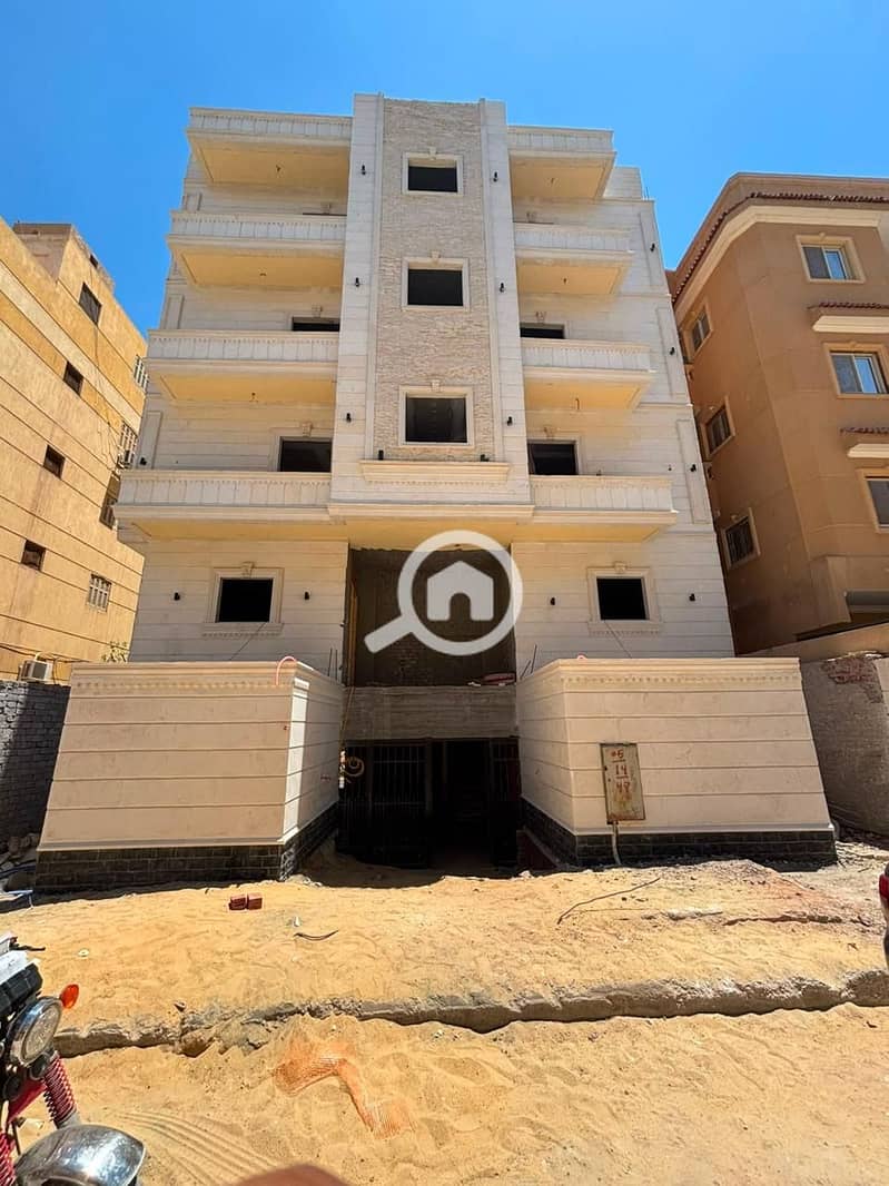 140m apartment for sale in the second neighborhood | behind Abu Bakr Mosque | half-finished or fully finished | best price - Widok 3