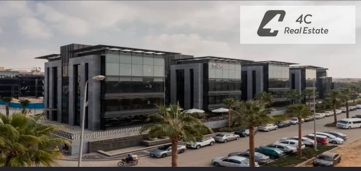 Office space for rent - Cairo Business Park, New Cairo. Fully finished, lowest price per meter. Available for long-term rent. Ready for viewing. - Widok 5