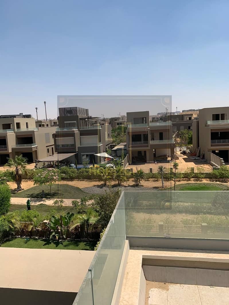 Twin 4rooms sale Compound Palm Hills Katameya Extension (PK2) New Cairo – pohled 4