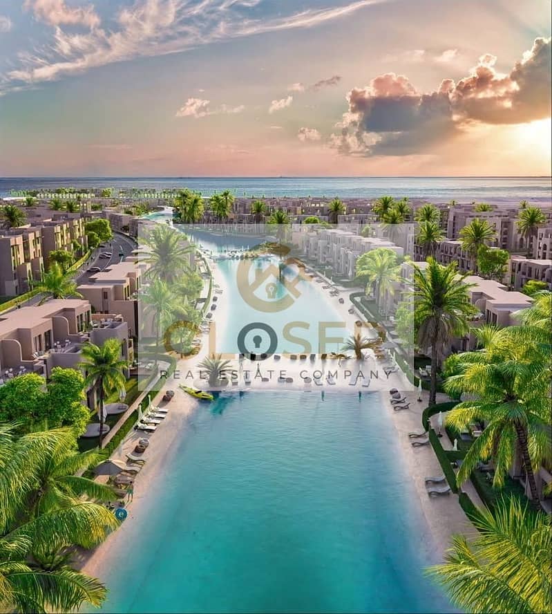 For the first time on the North Coast(DP 0% ) inst over 10Y you can own a chalet directly on the sea next to Fouka Bay - Mehr