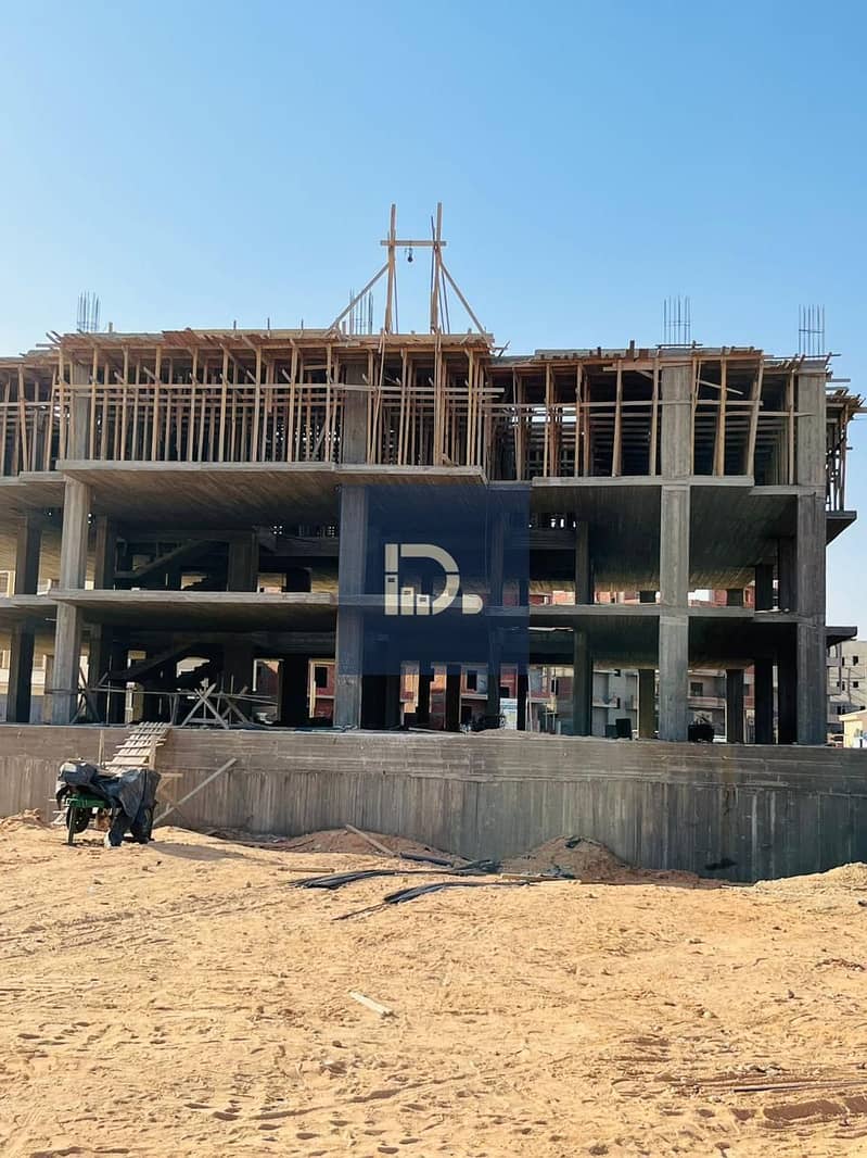 Apartment for sale in the best location in October Gardens, Al-Nawadi Street, at the lowest price per meter, and delivery in a year and a half. Only 15% down payment and installments up to 7 years. - Ansicht 3