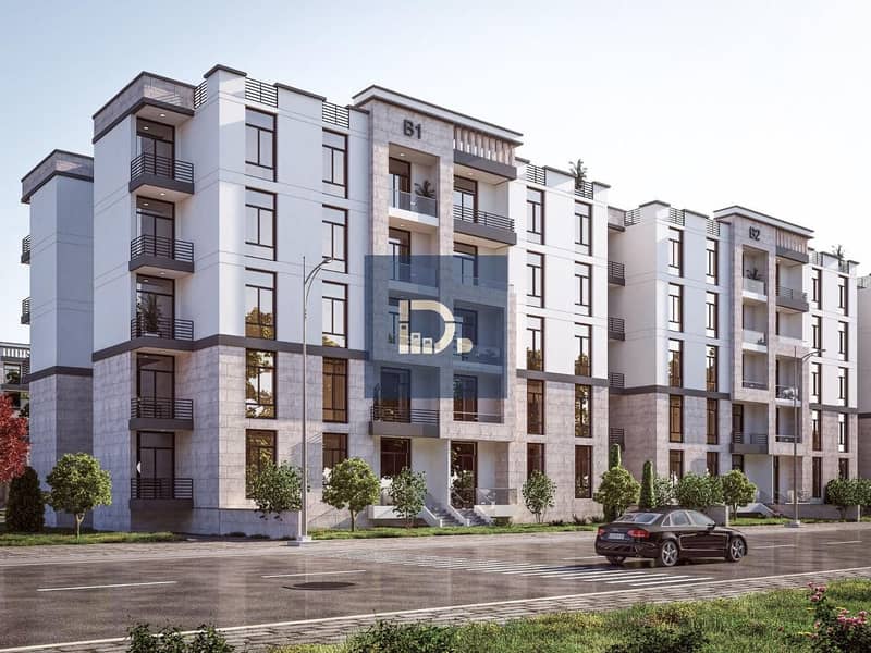 Apartment for sale in the best location in October Gardens, Al-Nawadi Street, at the lowest price per meter, and delivery in a year and a half. Only 15% down payment and installments up to 7 years. - Ansicht 5