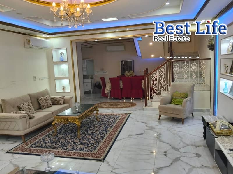 Quadra Villa / Townhouse Corner T1 for Sale in Al Rehab 2 with Private Pool - Aanzicht 3