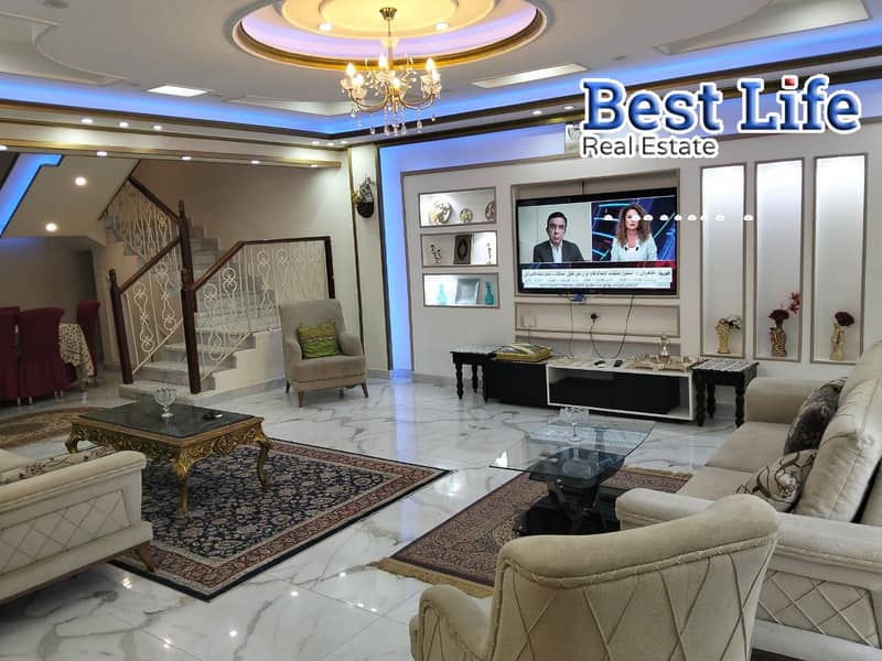 Quadra Villa / Townhouse Corner T1 for Sale in Al Rehab 2 with Private Pool - Aanzicht 4