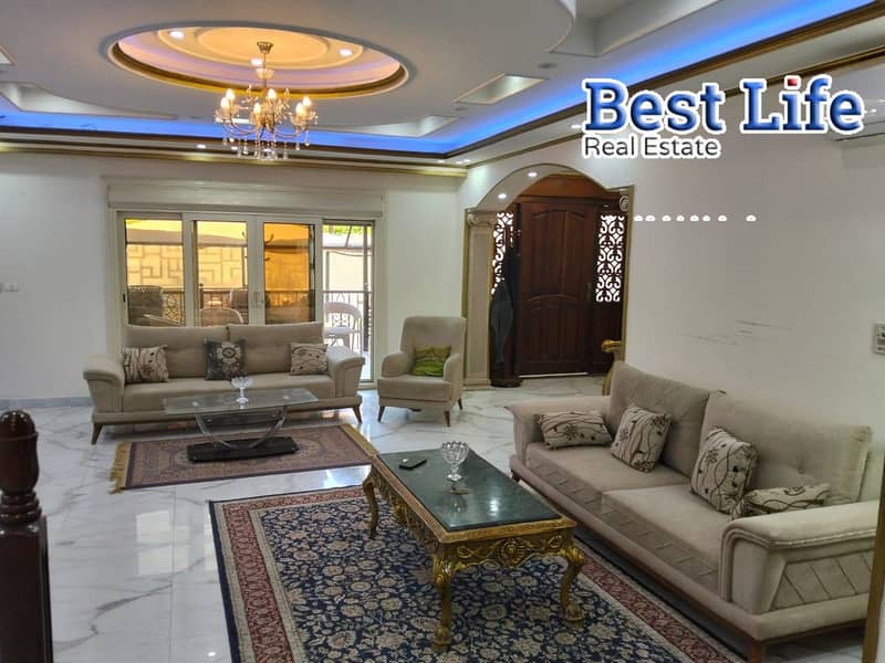 Quadra Villa / Townhouse Corner T1 for Sale in Al Rehab 2 with Private Pool - Aanzicht 6