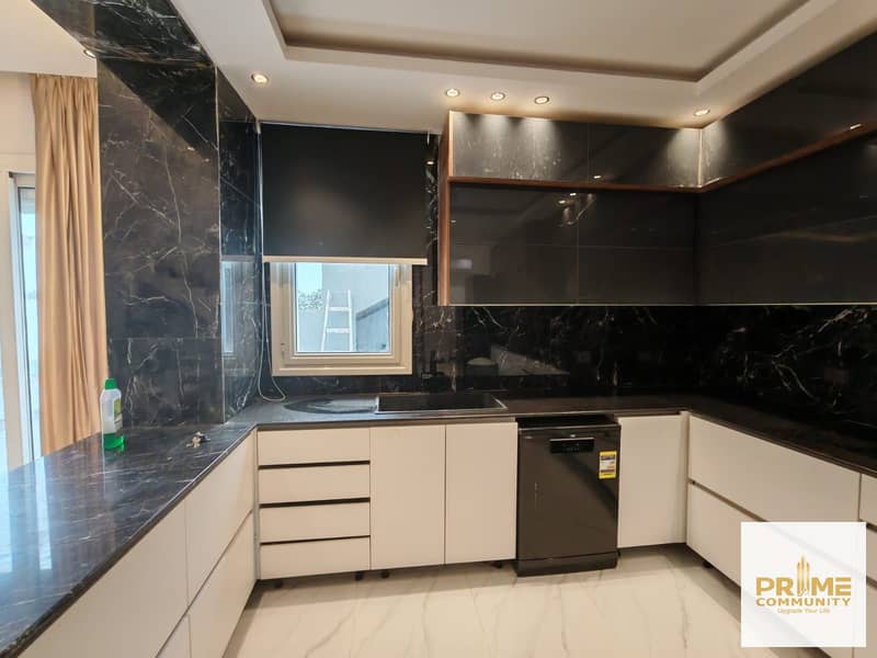 The most luxorious standalone villa fully finished and furnished high end and brand new for rent in Mountain view chill out park 6 October city - Widok 6