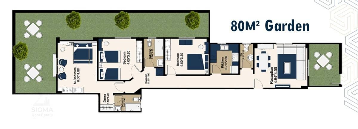Own my land in Garden in the heart of New Lotus – immediate delivery - Ansicht 6