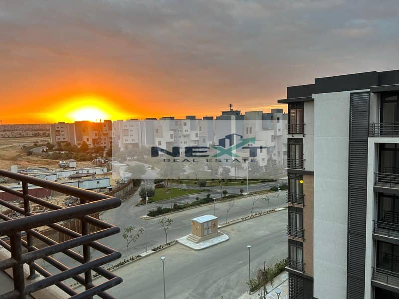 For rent in the most prestigious and desirable phase of Madinaty, a 78 sq m apartment in B8, brand new, with high-end finishing, overlooking a side st – další