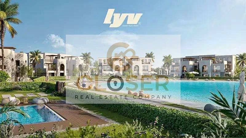 For sale Last fully finished townhouse directly on the sea(DP 0%) inst over 10Y in Ras El Hekma North Coast - Ansicht 2