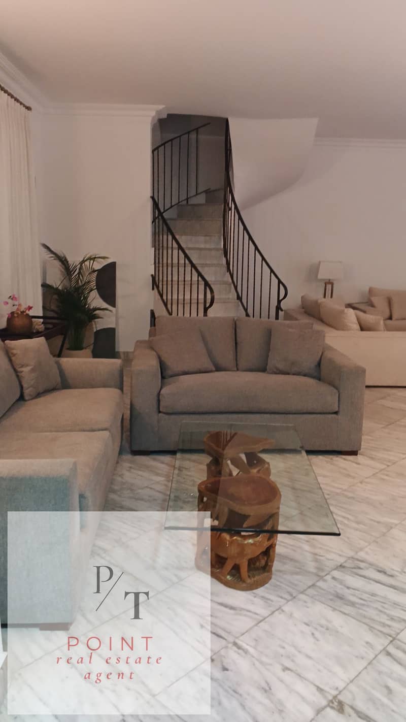 For rent, a ground floor duplex in Bashir, with a swimming pool, private entrance, furnished, 4 rooms. – pohled 5