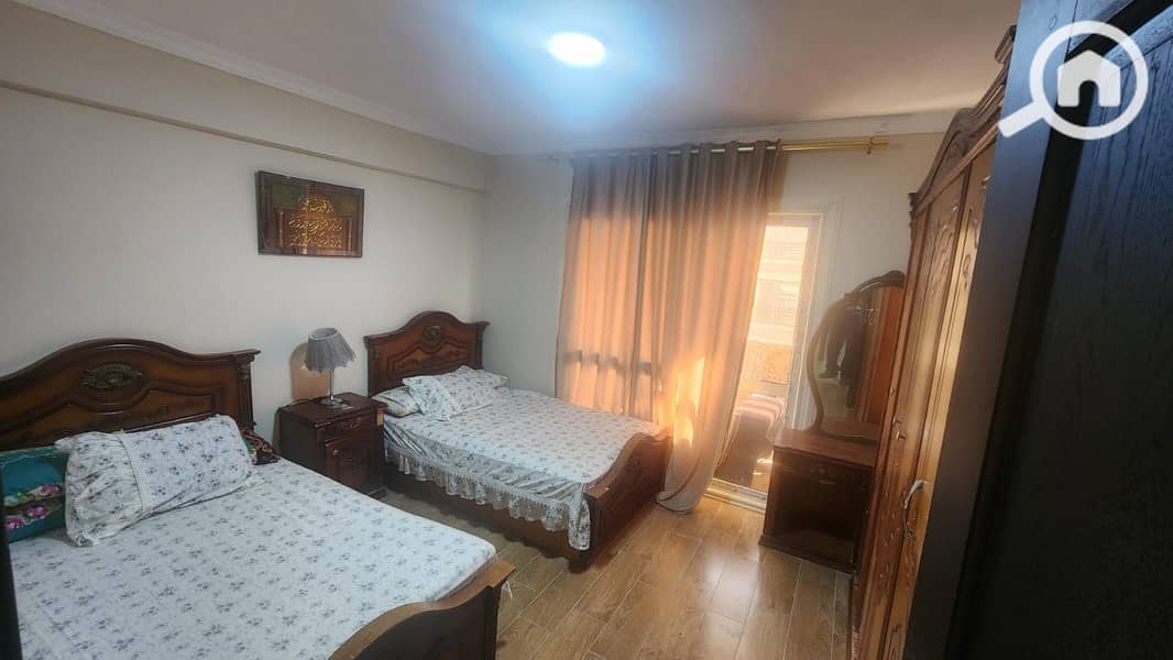 Furnished apartment for rent in Janna Al-Tajamou | 140m | 3 rooms (master) | Garden view | 10 minutes from the American University – další