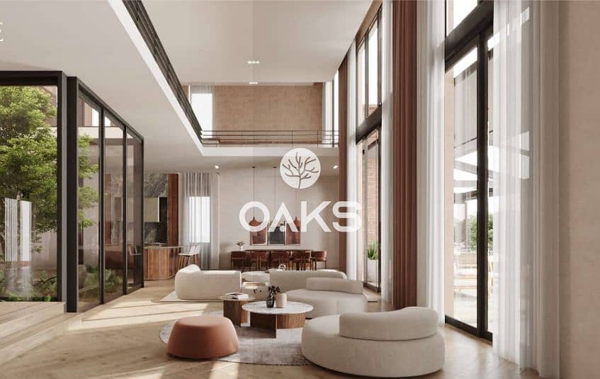 villa for sale 245m Inside a fully serviced compound From Marakez in New Cairo with installment on 8 years - Widok 4