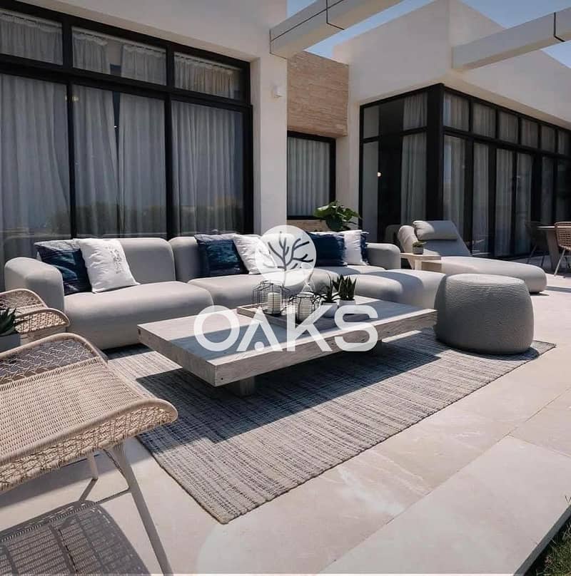villa for sale 245m Inside a fully serviced compound From Marakez in New Cairo with installment on 8 years - Widok 6