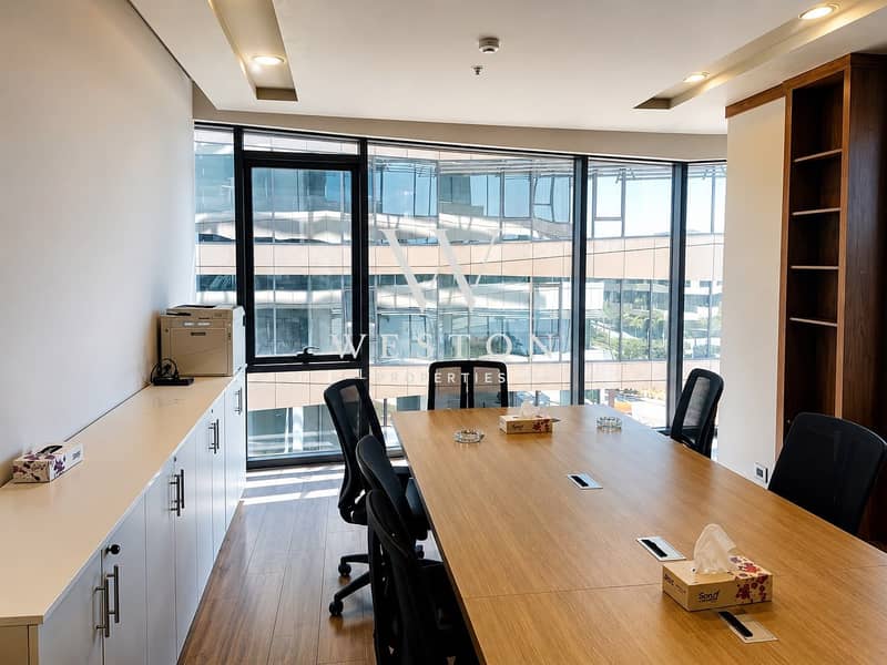Office For Rent In The Polygon SODIC West Sheikh Zayed 180 Sqm Fully Finished Premium Open View - Ansicht 2