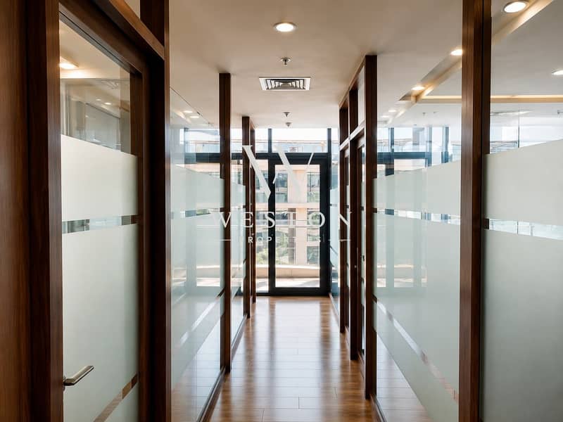 Office For Rent In The Polygon SODIC West Sheikh Zayed 180 Sqm Fully Finished Premium Open View - Ansicht 5