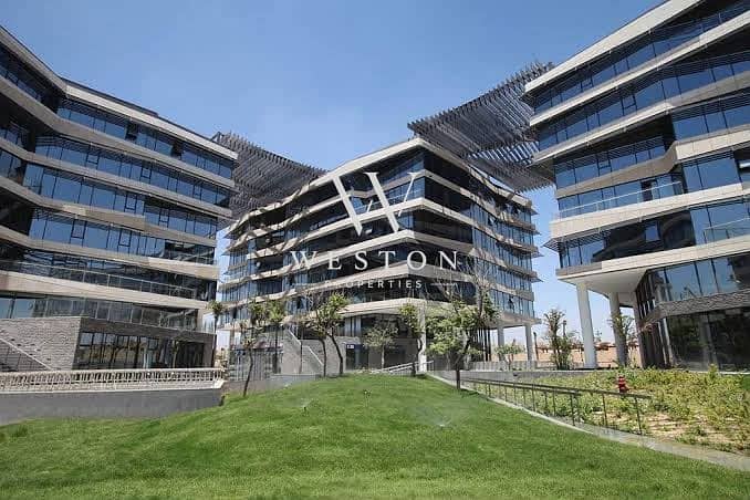 Office For Rent In The Polygon SODIC West Sheikh Zayed 180 Sqm Fully Finished Premium Open View - Mehr