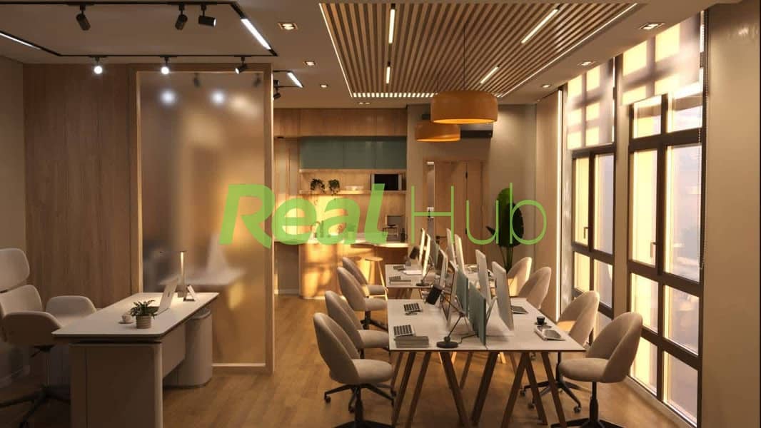 Fully Finished Office for Sale | Immediate Delivery | Ready for Operation in a Prime Location at Cairo Business Park – pohled 5