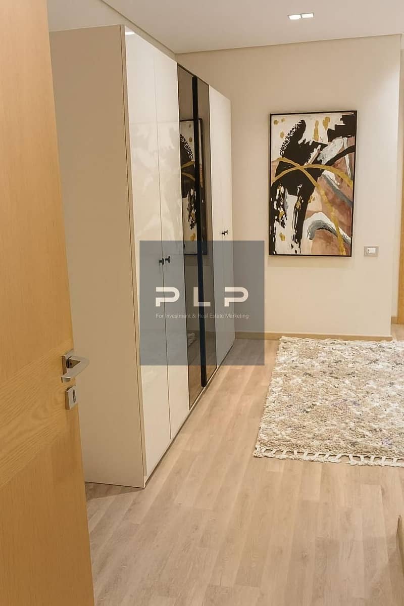 Apartment for rent in Lake View Compound New Cairo Fifth Settlement Modern finish fully furnished and offered at the lowest rental rate within the com - Ansicht 6