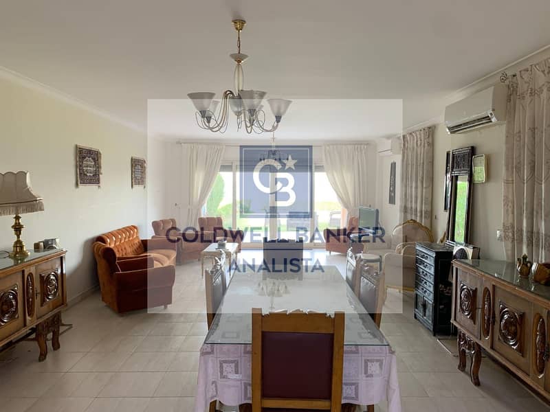 twin villa for sale under market price in telal el sokhna 180m with 150m garden fully furnished with ac very prime location - Vista 3