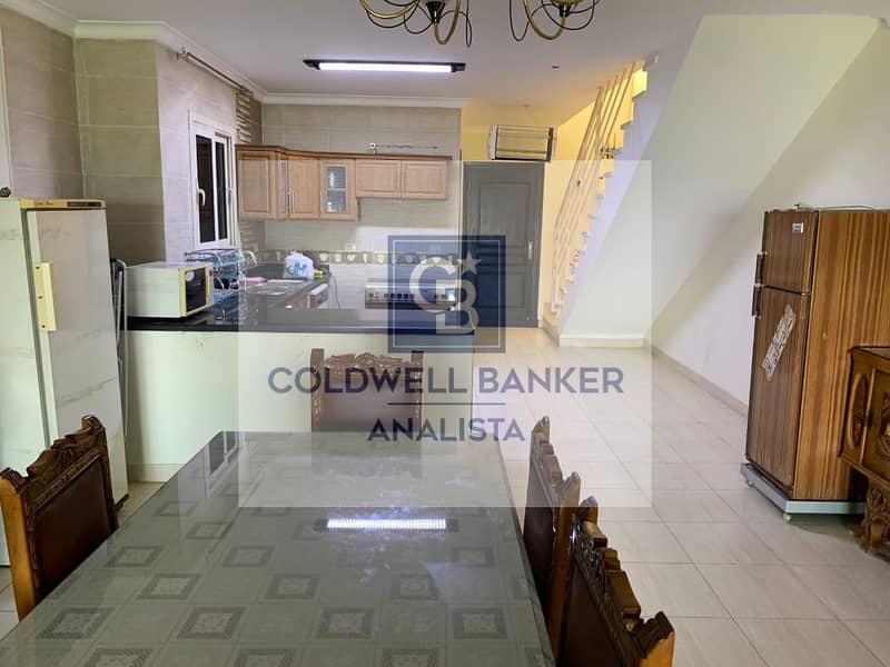 twin villa for sale under market price in telal el sokhna 180m with 150m garden fully furnished with ac very prime location - Vista 4