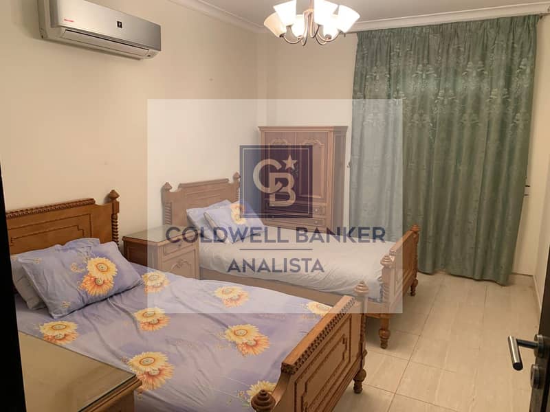 twin villa for sale under market price in telal el sokhna 180m with 150m garden fully furnished with ac very prime location - Vista 6
