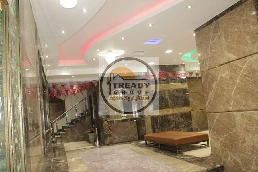 Apartment for sale with immediate delivery in Al-Yasmeen Compound with a 30% down payment next to Downtown, Mohandessin, the Corniche, and Shubra. - Widok 5