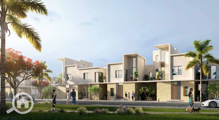 Fully Finished Townhouse Villa for Sale with Sea View at Silver Sands by ORA – North Coast - Widok 3
