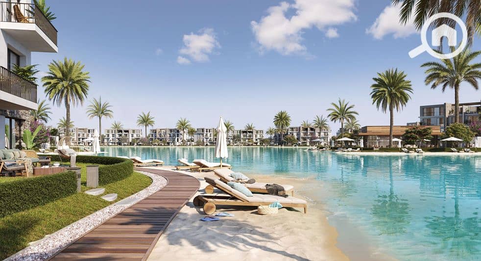 Fully Finished Townhouse Villa for Sale with Sea View at Silver Sands by ORA – North Coast - Widok 4