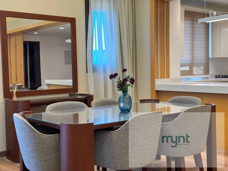 Luxuries apartment for rent with wide garden view in District 5 compound - New Cairo - Aanzicht 2