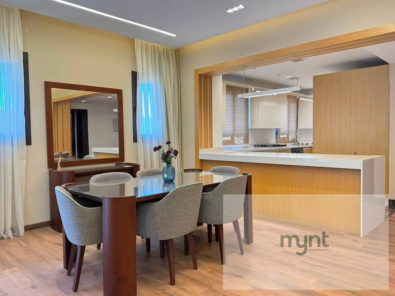 Luxuries apartment for rent with wide garden view in District 5 compound - New Cairo - Aanzicht 3
