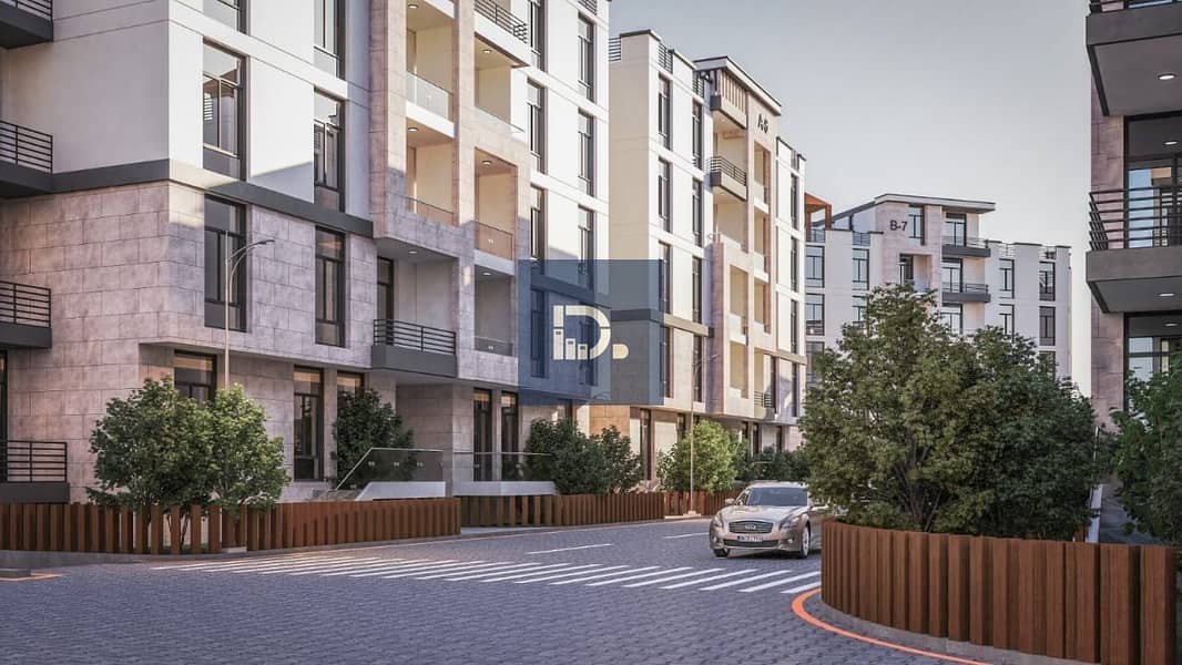 Address Home One Own your 133 m² apartment with an elegant design, 3 rooms + Master Bedroom, with a 30% down payment and 8 years installment plan starting from 19,950 EGP. – další