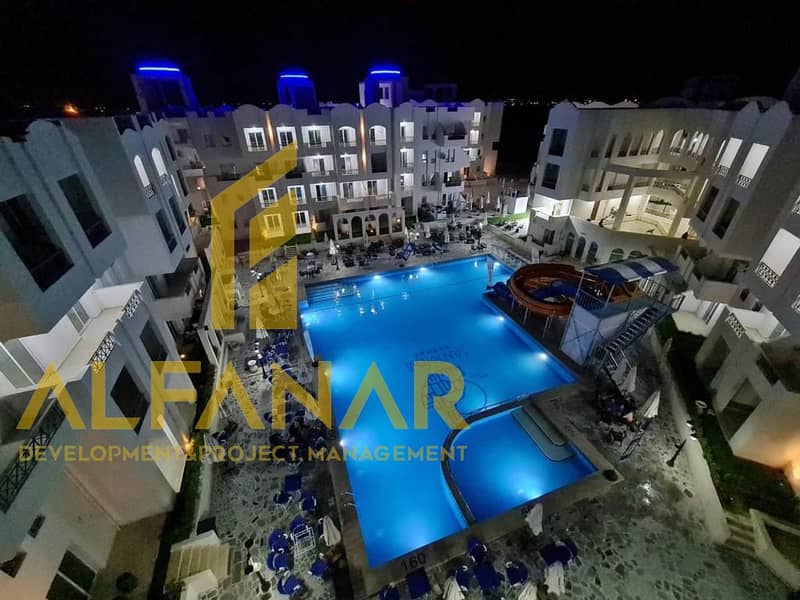Daily Studio for Rent in Santorini Resort | Private Beach & Aqua Park | North Coast - Widok 3