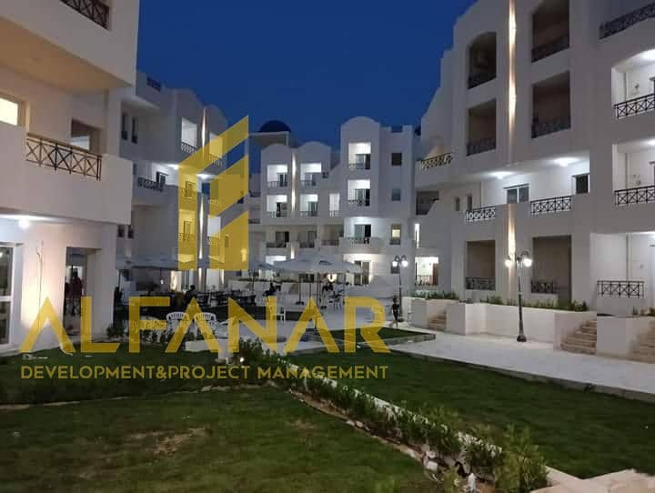 Daily Studio for Rent in Santorini Resort | Private Beach & Aqua Park | North Coast - Widok 4