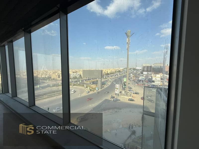 Finished Office at Granoy 145m for Rent -New Cairo - Widok 5