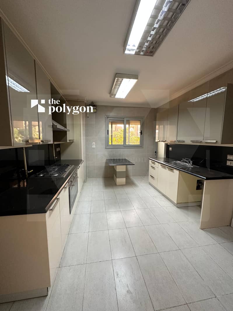 Fully Finished Ground Apartment with 100 Sqm Private Garden , 2 bedrooms , 275 sqm with kitchen & ACs in PALM PARKS - Widok 4