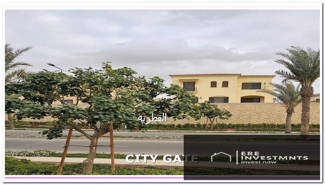 Standalone villa, 460 sq m, for sale at the lowest price in the most prestigious phase (Great) of City Gate Qatari Diar - ready for viewing and immedi - Widok 2