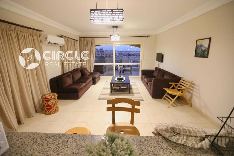 Fully Finished & Furnished 120m Penthouse With 120m Roof For Sale In La Vista 7 Ain Sokhna Near To Galala City - Bild 3