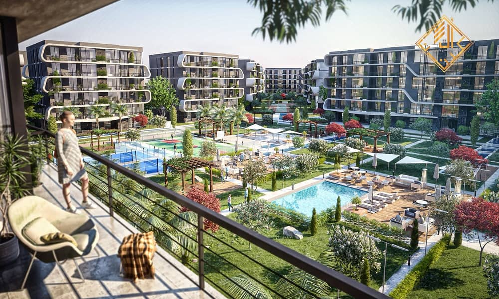 Apartment for sale in a prime location in the heart of Al-Thawra Al-Khadra (Green Revolution), featuring a distinctive view, available via a 10-year i - Ansicht 3