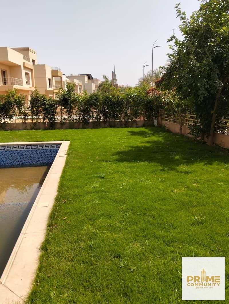 First-time rent standalone villa with a pool and ACs at Grand Heights 6th of October Features 6 bedrooms(including nanny's room)offered at a townhouse – pohled 3