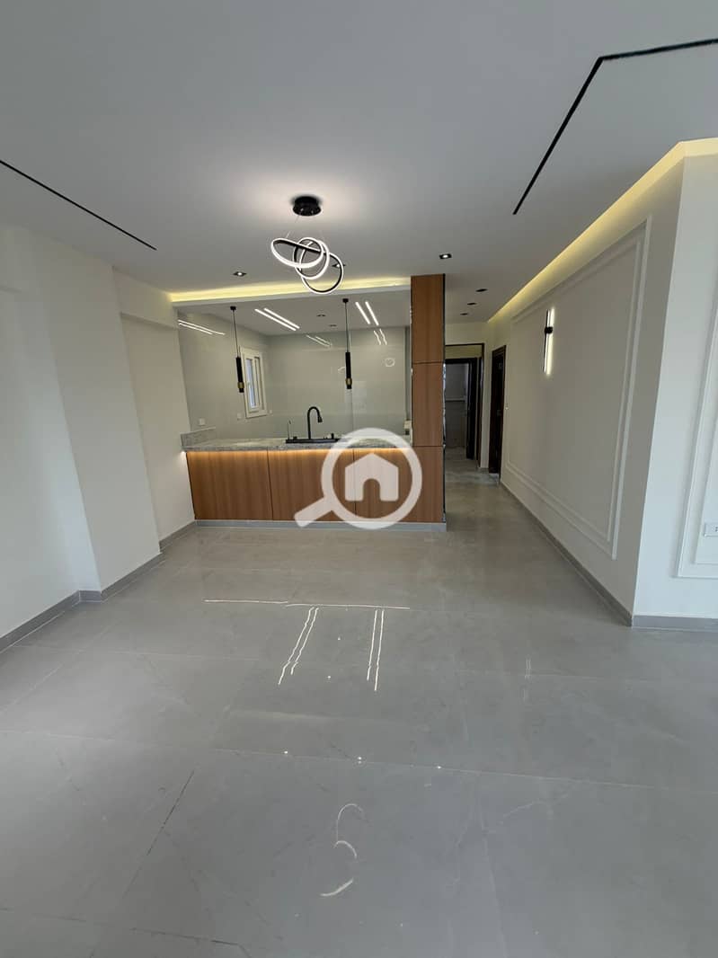 Apartment for sale El Andalus 1 Fifth Settlement prime location 4th floor elevator 190 sqm near South 90th street and Monorail in Fifth Settlement - Ansicht 4