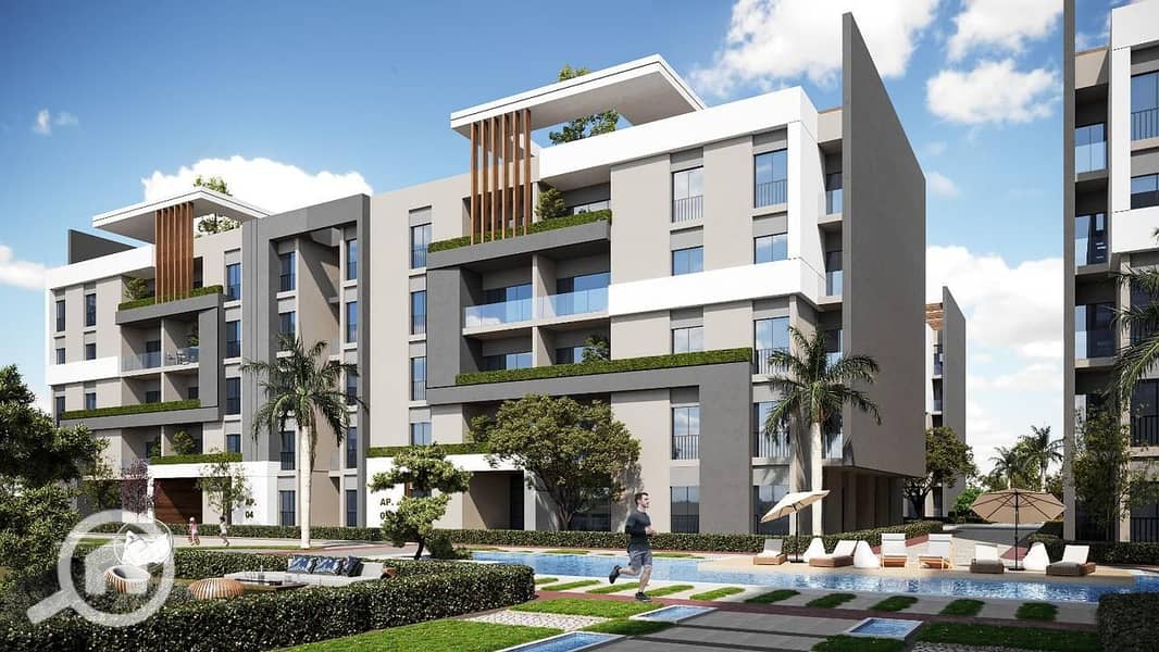 With the best payment systems reaching up to 7 years and a down payment starting from 0%, own your apartment in Al-Obour in a fully serviced compound with a unique location on the largest facade on the 10th line axis. – pohled 5