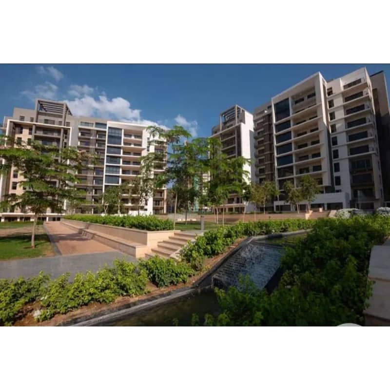Resale APT for sale , fully finished with Ac's, ready to move & special view LandScape in compound Zed Towrs Elsheikh Zayed - Ansicht 5